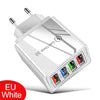 20W, 4 USB Ports Wall Socket Charger