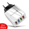 20W, 4 USB Ports Wall Socket Charger