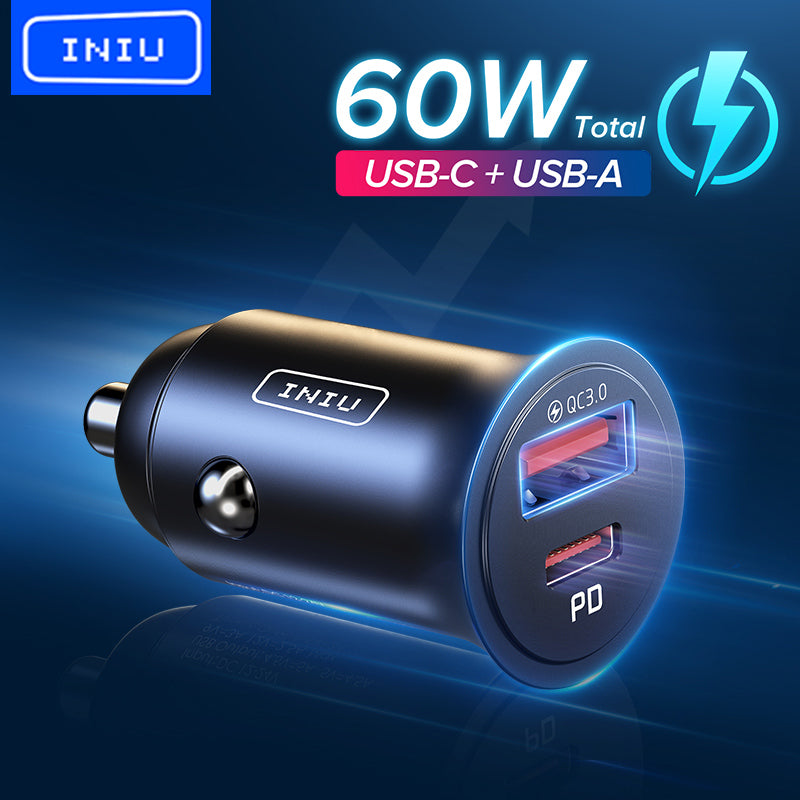 USB & Type C Car Charger