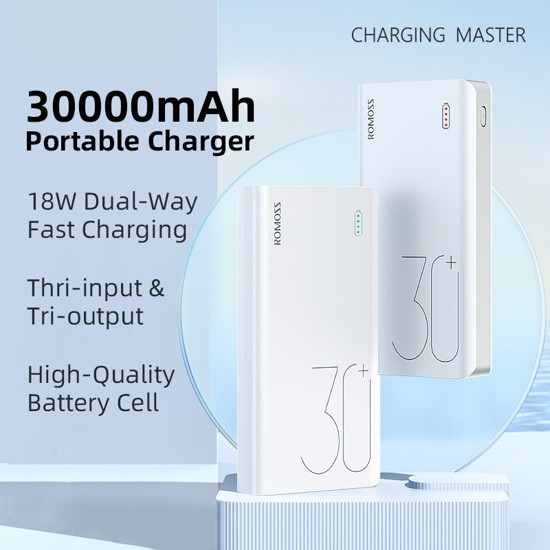 30000mAh 18W Fast Charge Powerbank