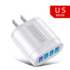 18W, 4 USB Port Wall Socket Charger