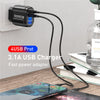 18W, 4 USB Port Wall Socket Charger